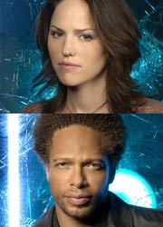 Jorja Fox e Gary Dourdan