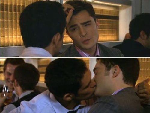 Beijo gay em Gossip Girl
