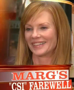 Marg Helgenberger dá adeus para "C.S.I."