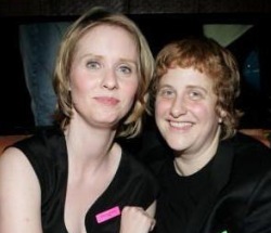 Cynthia Nixon e Christine Marinoni